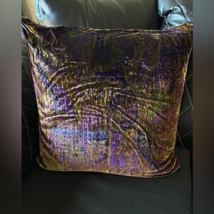 Lauren Ralph Lauren Rutherford Velvet Park Throw Pillow Sz 20x20